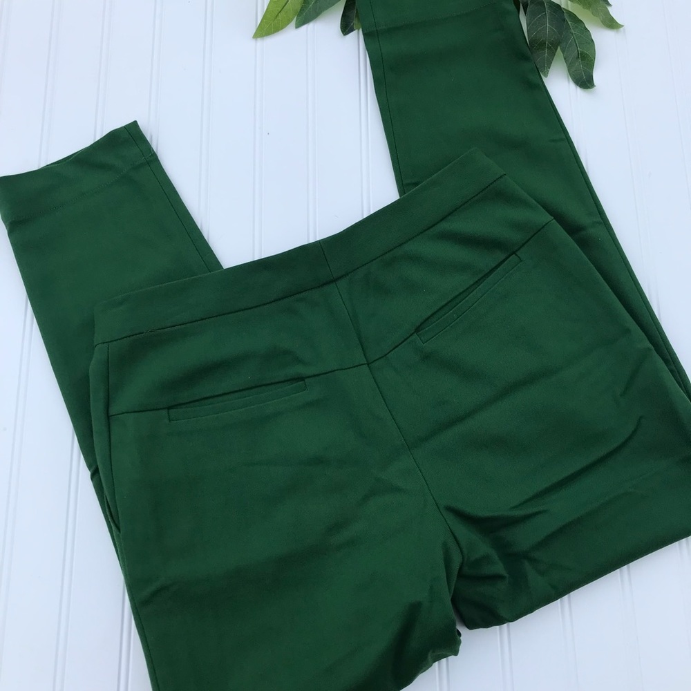 Coreylynncalter Self Green  Ankle Cropped Pants - Picture 2 of 6